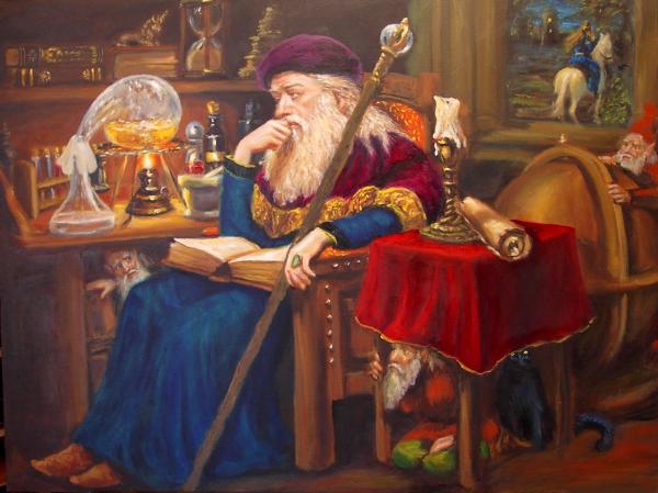 Alchemy old man