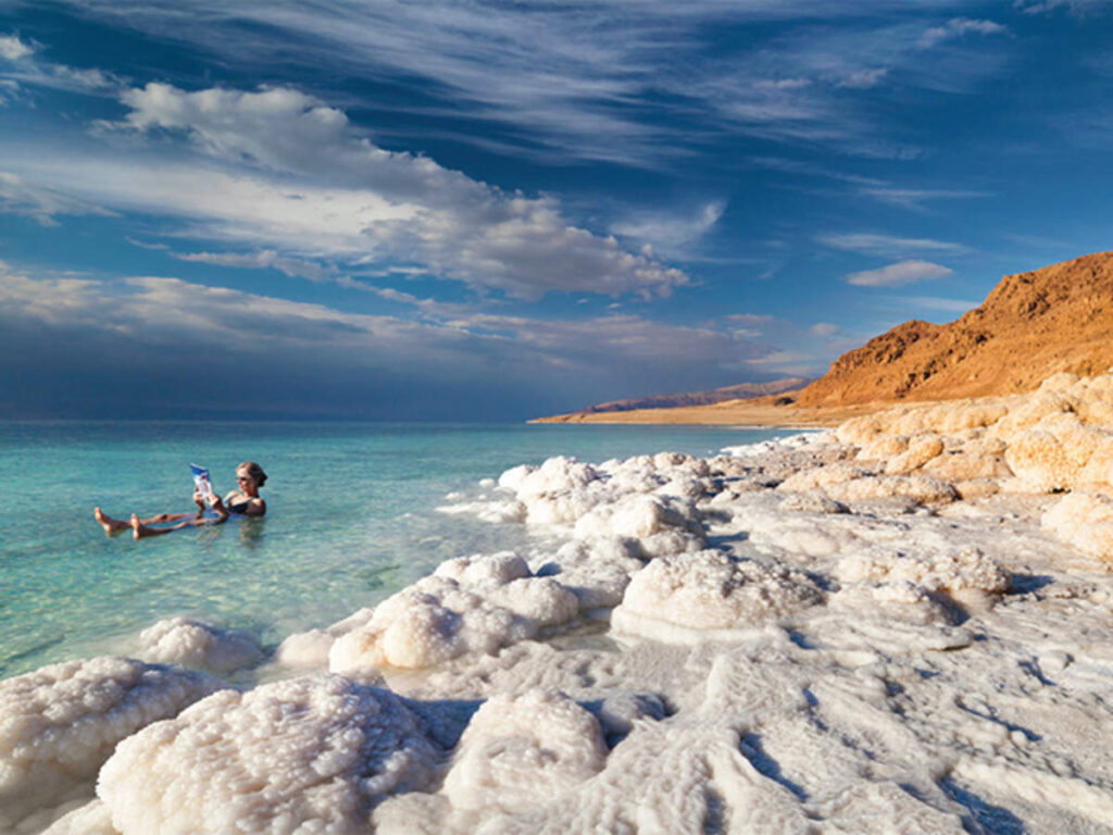 soak in the dead sea or walk the calcite cliff in turkey here are the best wellness getaways