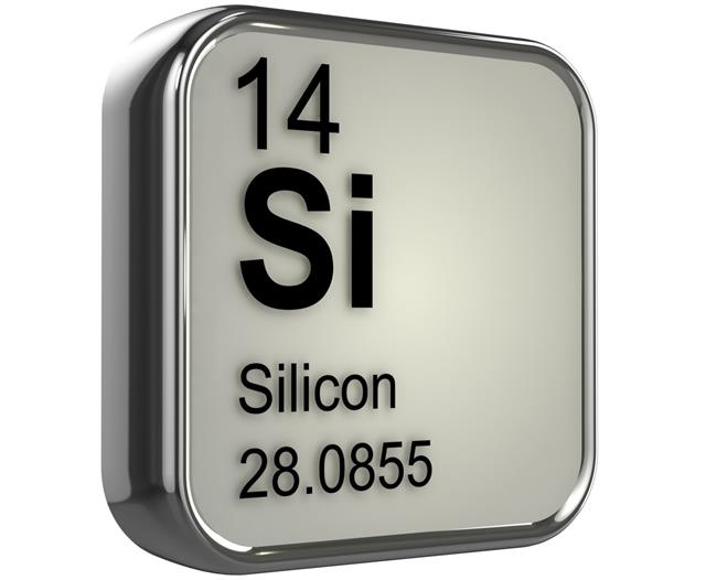 Symbol-Silizium